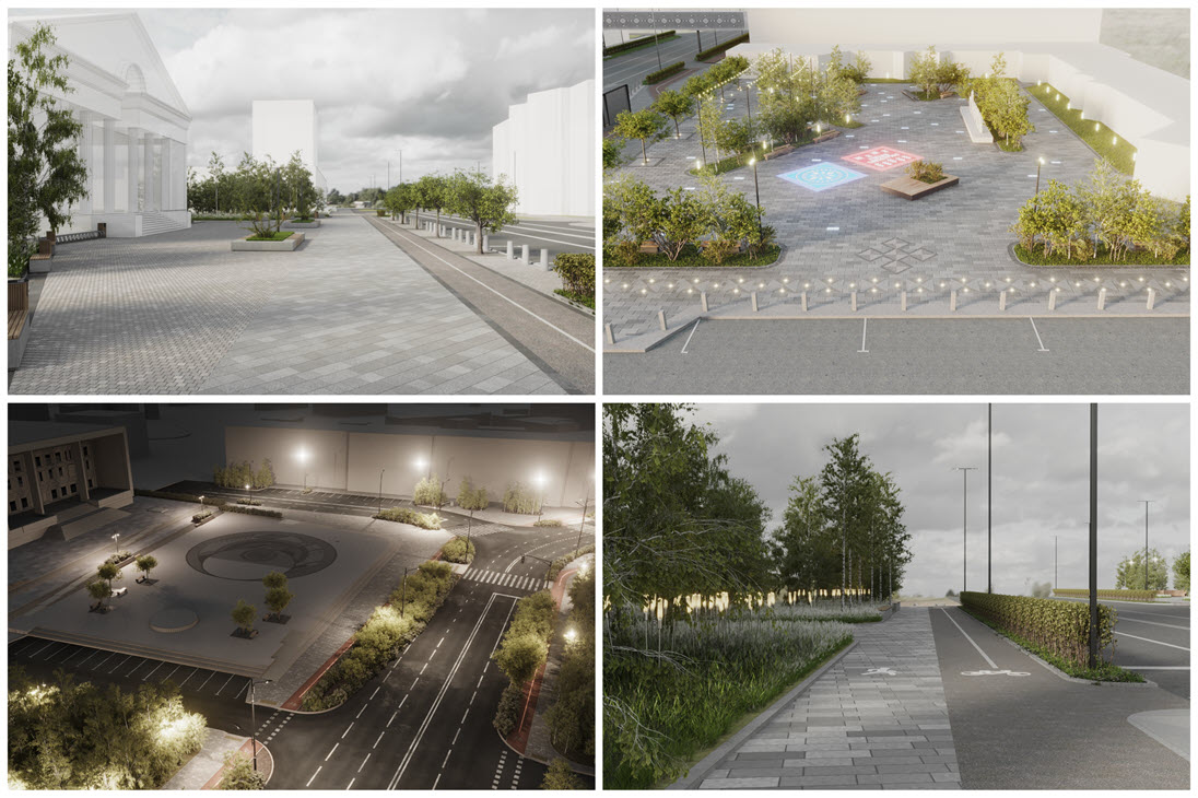 Проспект Ленина обновляют в соответствии с дизайн-кодом Якутска