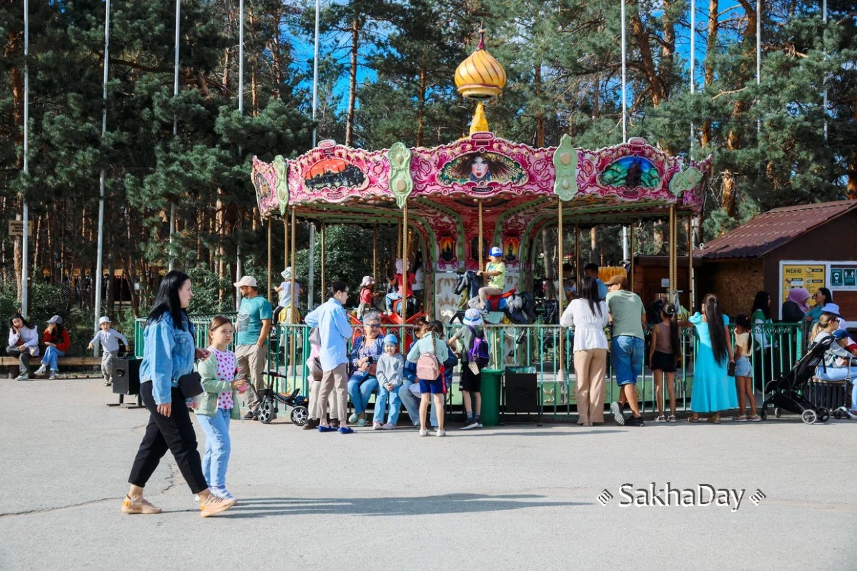 Фоторепортаж из парка Якутска