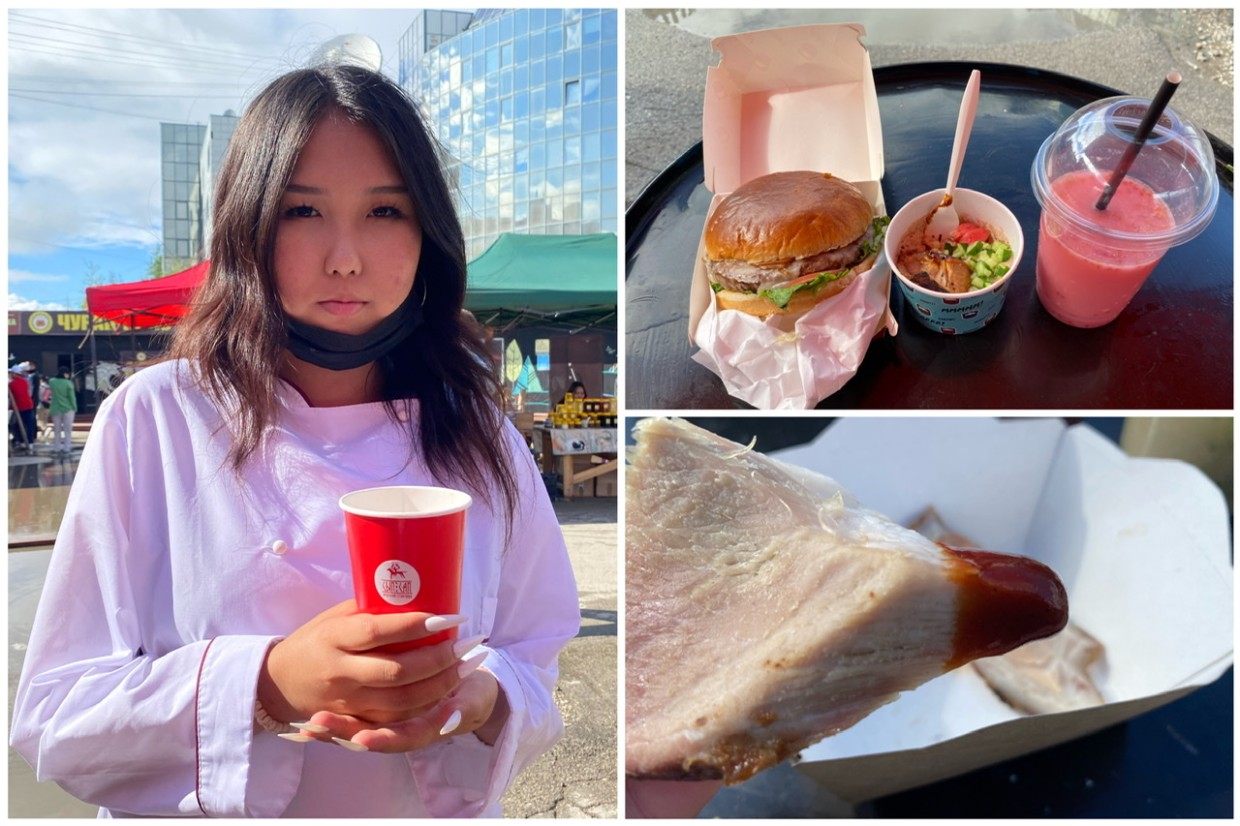 «Хатарба, саламат, малиновый быырпах»: Честный разбор блюд Фестиваля уличной еды