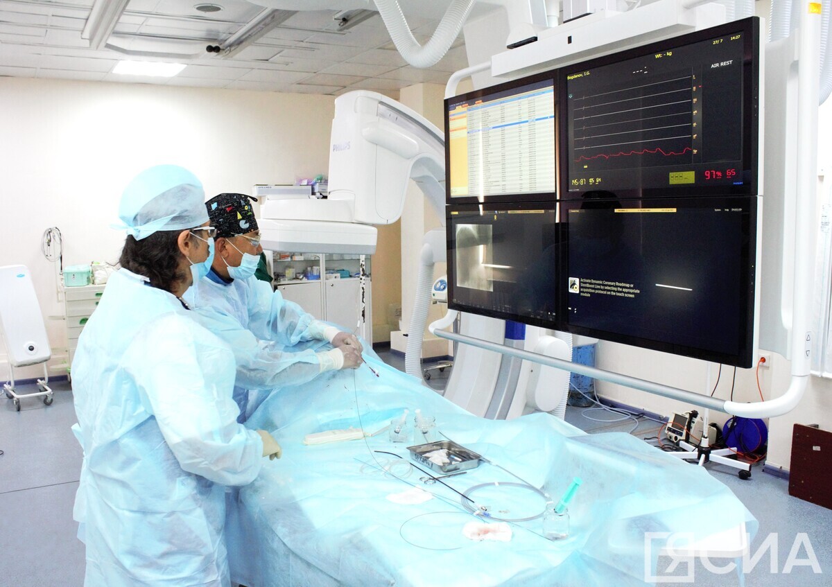 В Якутии провели уникальную операцию на печени без разреза кожи и под контролем рентгена