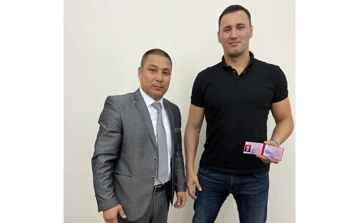 Айаал Лазарев стал заслуженным мастером спорта Кыргызстана