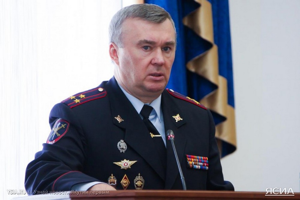 Министр внутренних дел Якутии получил новые погоны