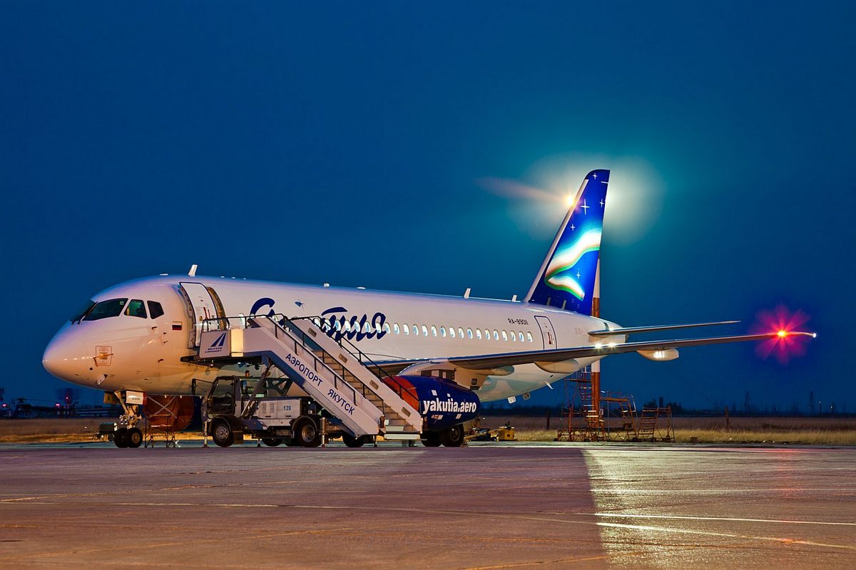 Четыре рейса авиакомпании «Якутия» задержаны в Якутске