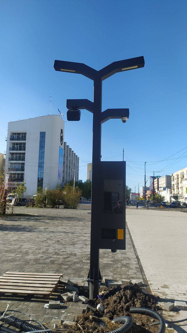 В Якутске появятся  «умные опоры»