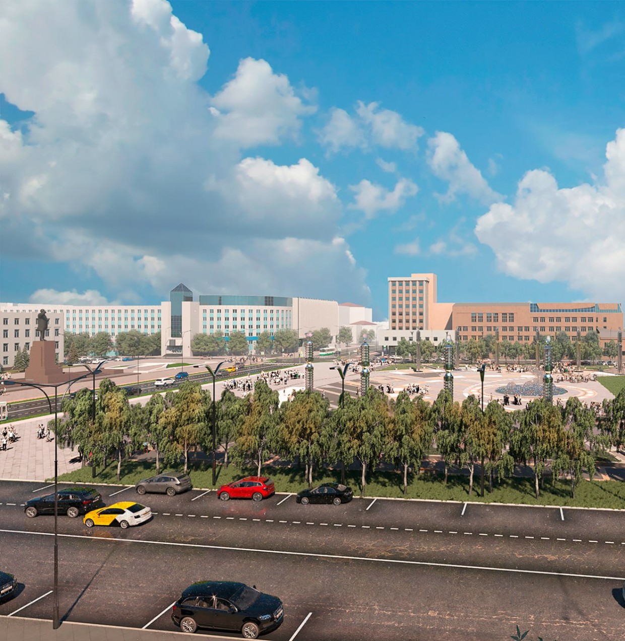 Реконструкция площади Ленина в Якутске начнется с 18 сентября