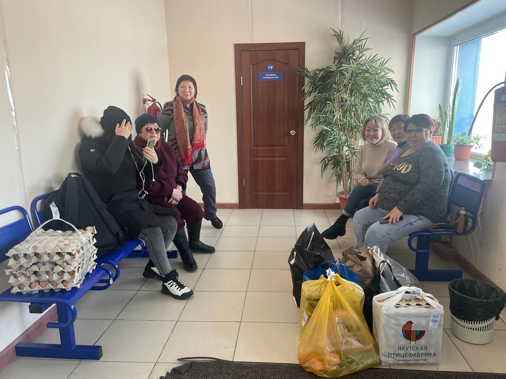 Жители Себян-Кюеля вылетают из Якутска домой после недельного ожидания