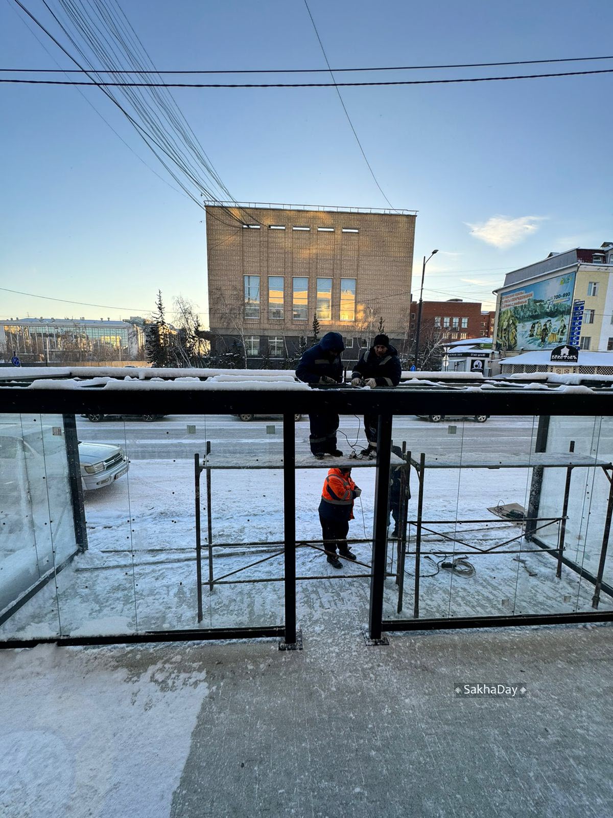 Запуск автобусов по проспекту Ленина в Якутске перенесли на конец ноября