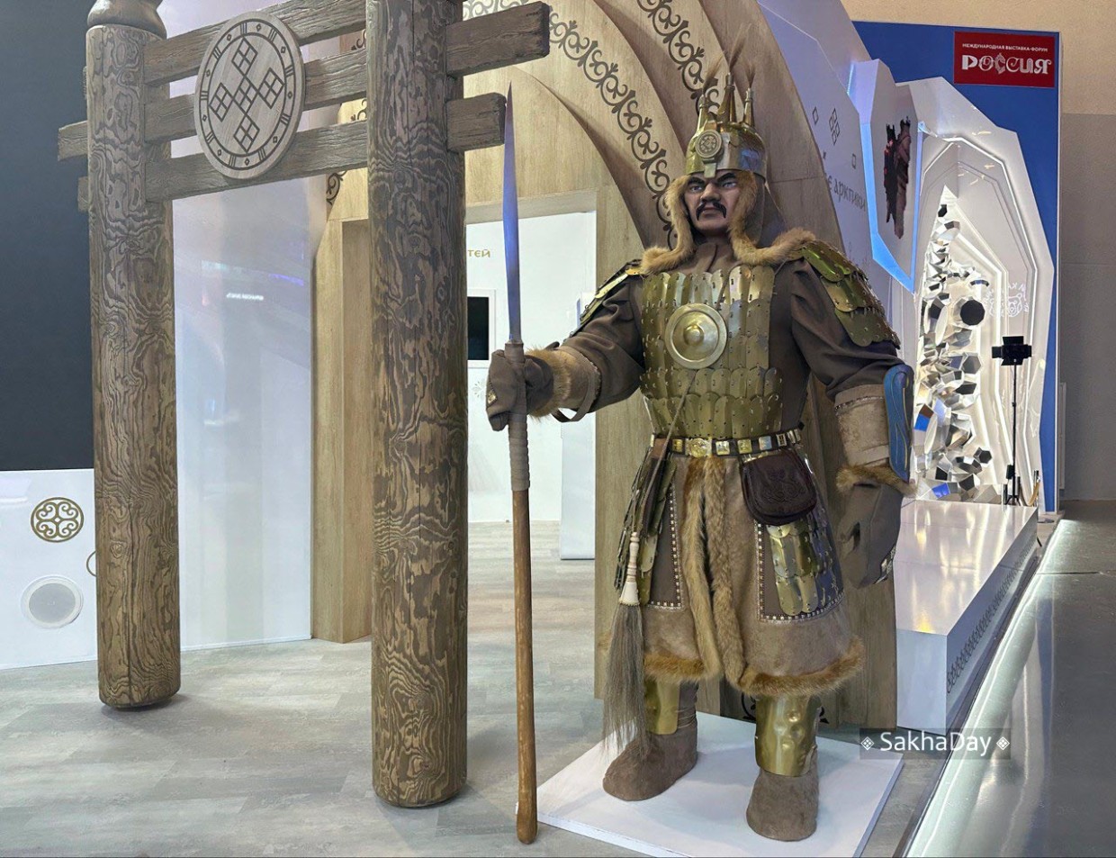 Готовность экспозиции Якутии к выставке «Россия» проверил полпред по ДФО Юрий Трутнев