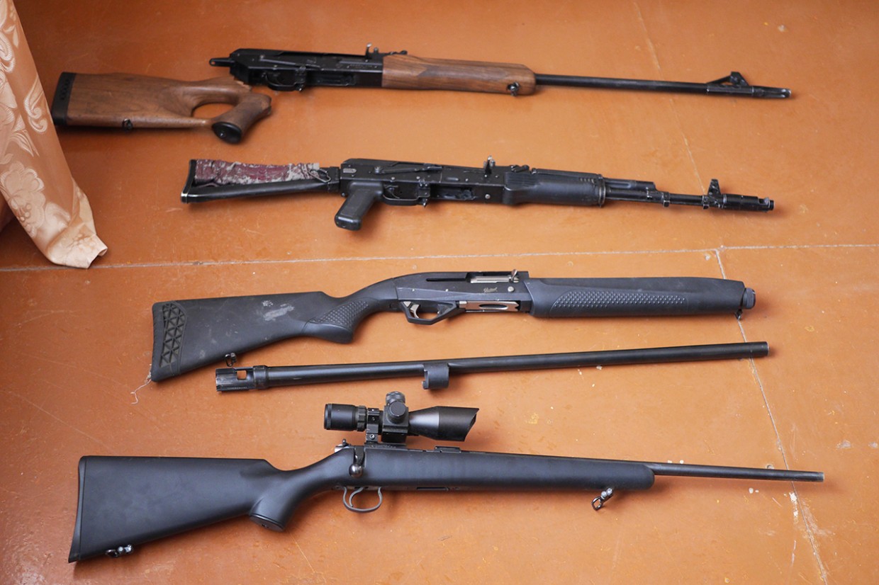 В Якутии с начало года изъято более 4500 единиц оружия