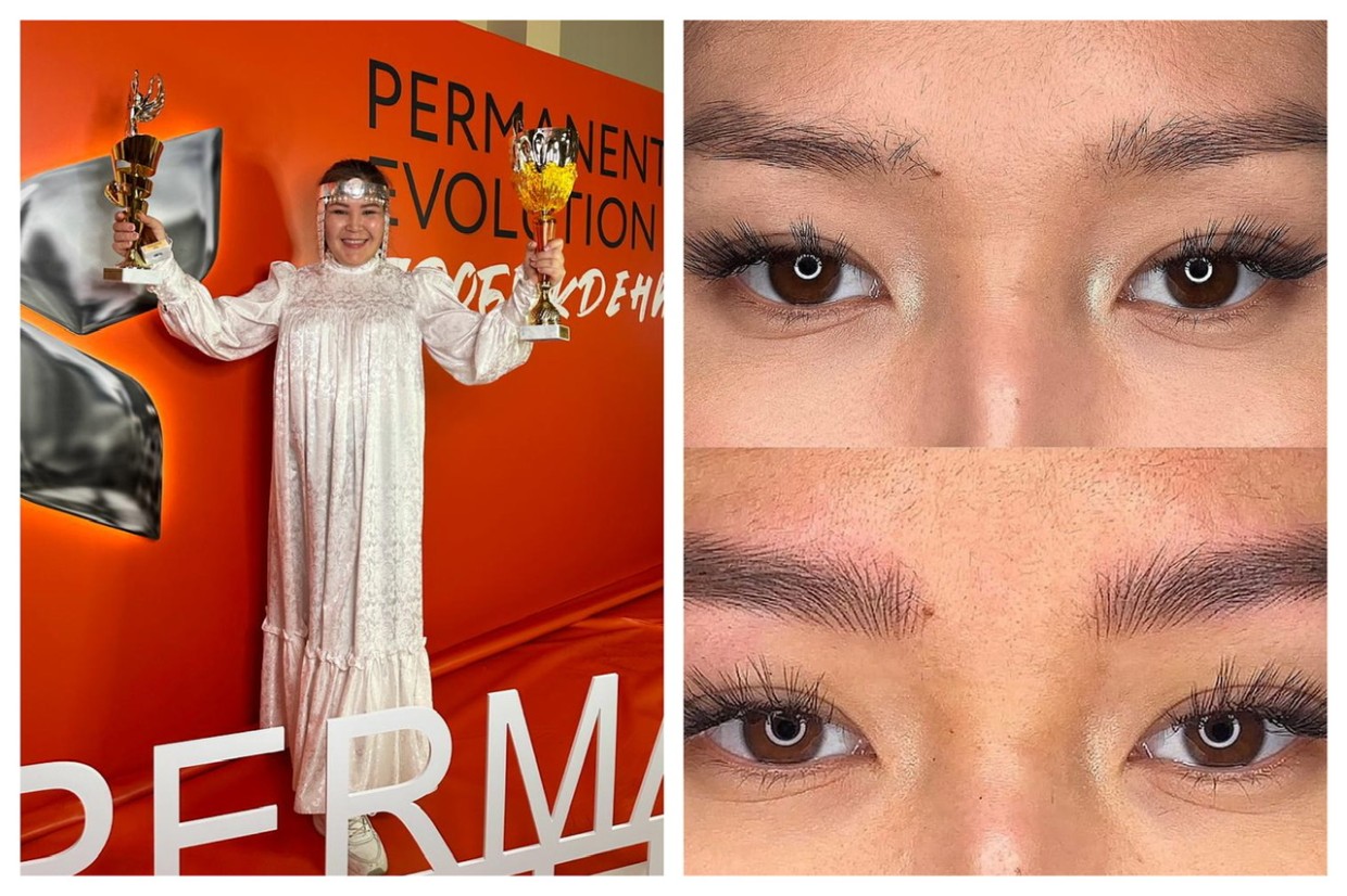 «Чемпионские брови»: Якутянка стала чемпионкой по перманентному макияжу