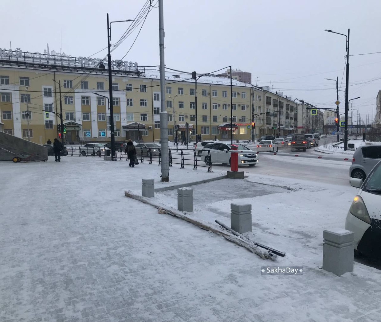 В мэрии Якутска признали, что на VIP-парковку в центре города выдано разрешение