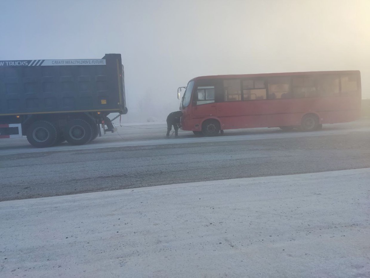 В Якутске на маршрут не выехала половина автобусов №8