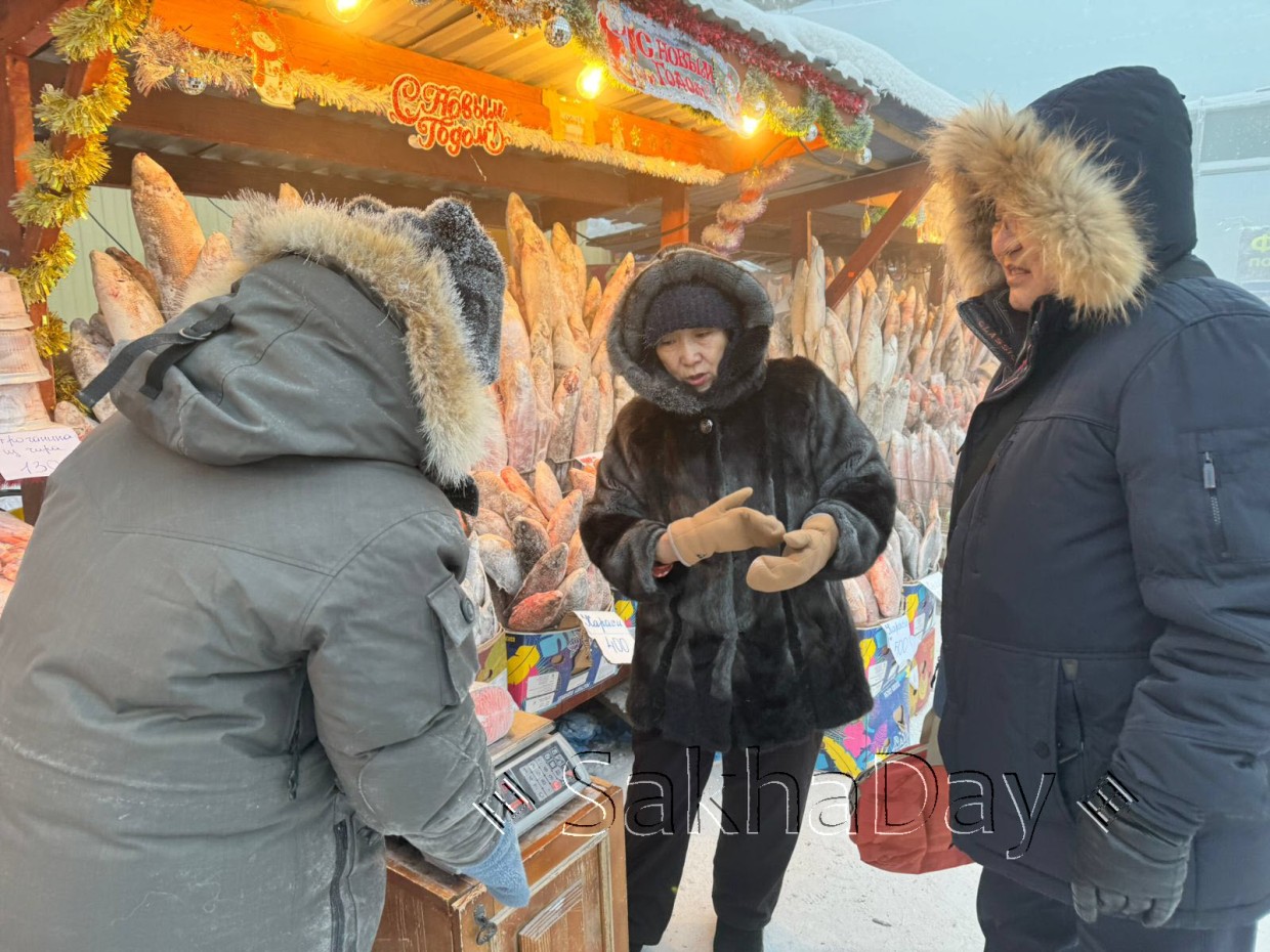 Цены на подледную рыбу для строганины на якутском рынке поднялись до 1600 рублей за кг