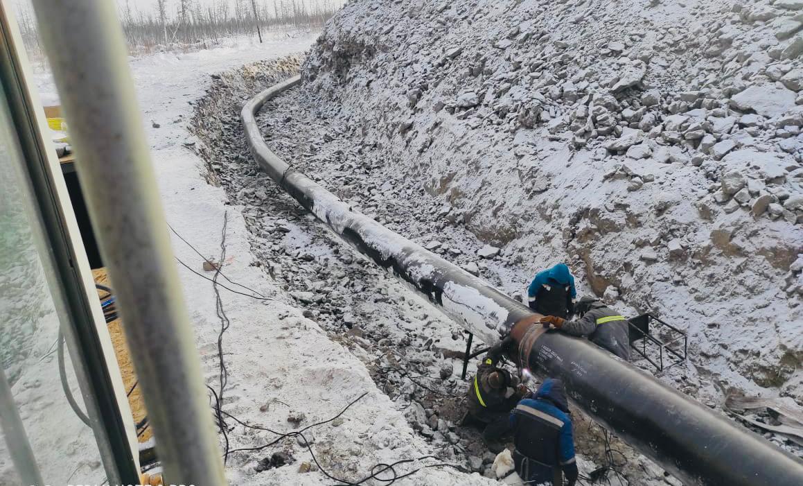 Алексей Колодезников рассказал о ходе строительства газопровода «Кысыл-Сыр - Мастах»