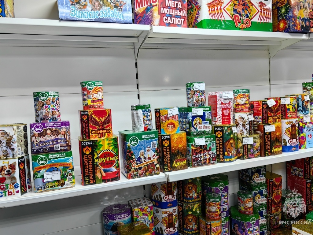 В Якутске вдвое упали продажи новогодней пиротехники