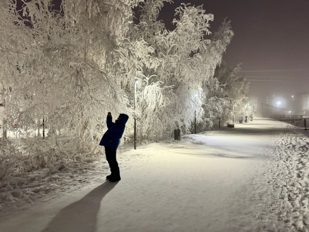 В Якутске спрогнозировали повышение температуры до минус 37 градусов. Затем морозы вновь окрепнут