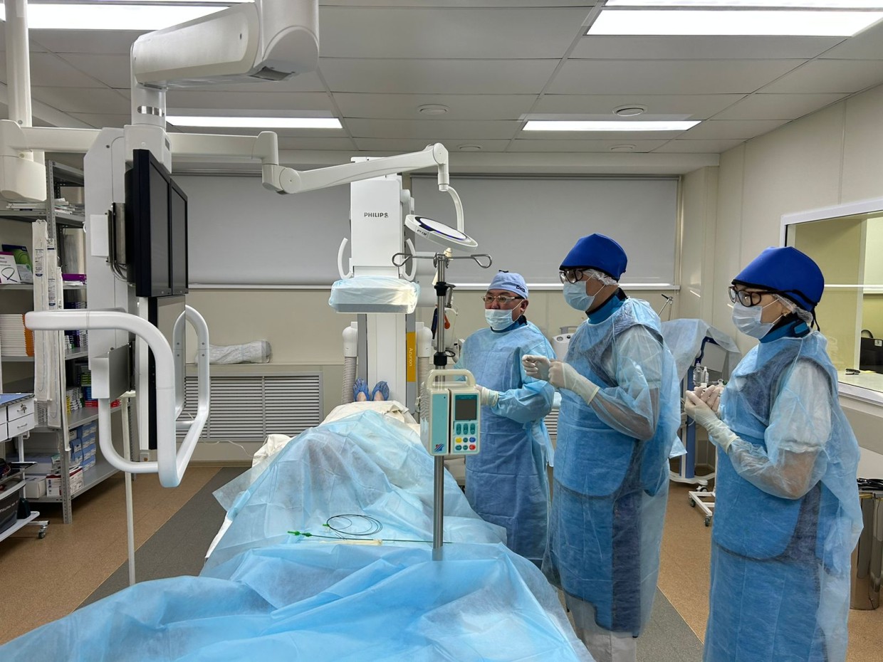 В Нерюнгринском районе проведено 30 операций в рамках проекта «Мобильный хирургический центр»