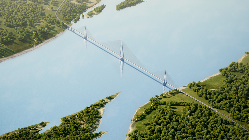 Хуснуллин: Утвержденная стоимость по Ленскому мосту 130 млрд, не уложатся – пусть оптимизируют