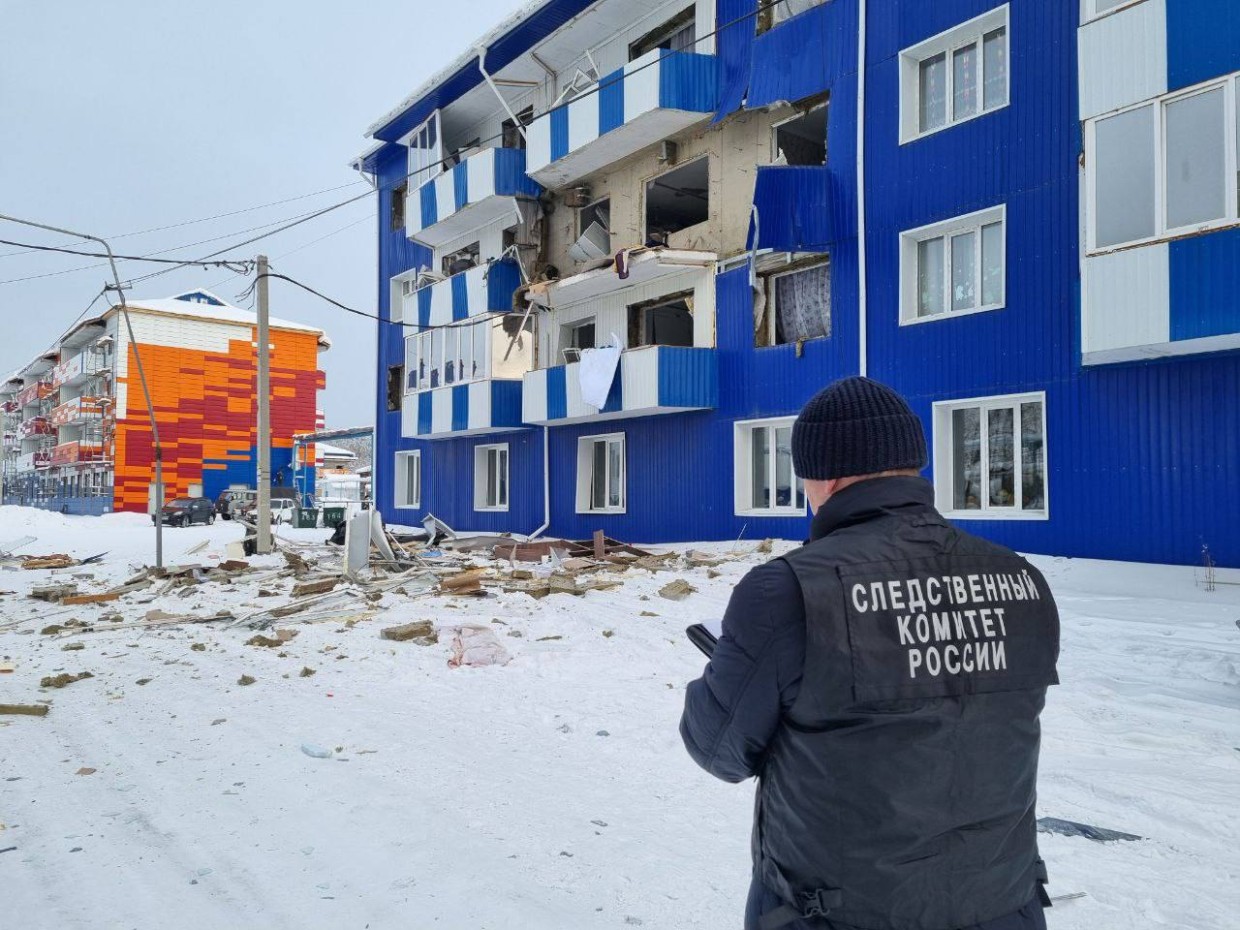 Возбуждено уголовное дело после взрыва бытового газа в жилом доме в Якутии
