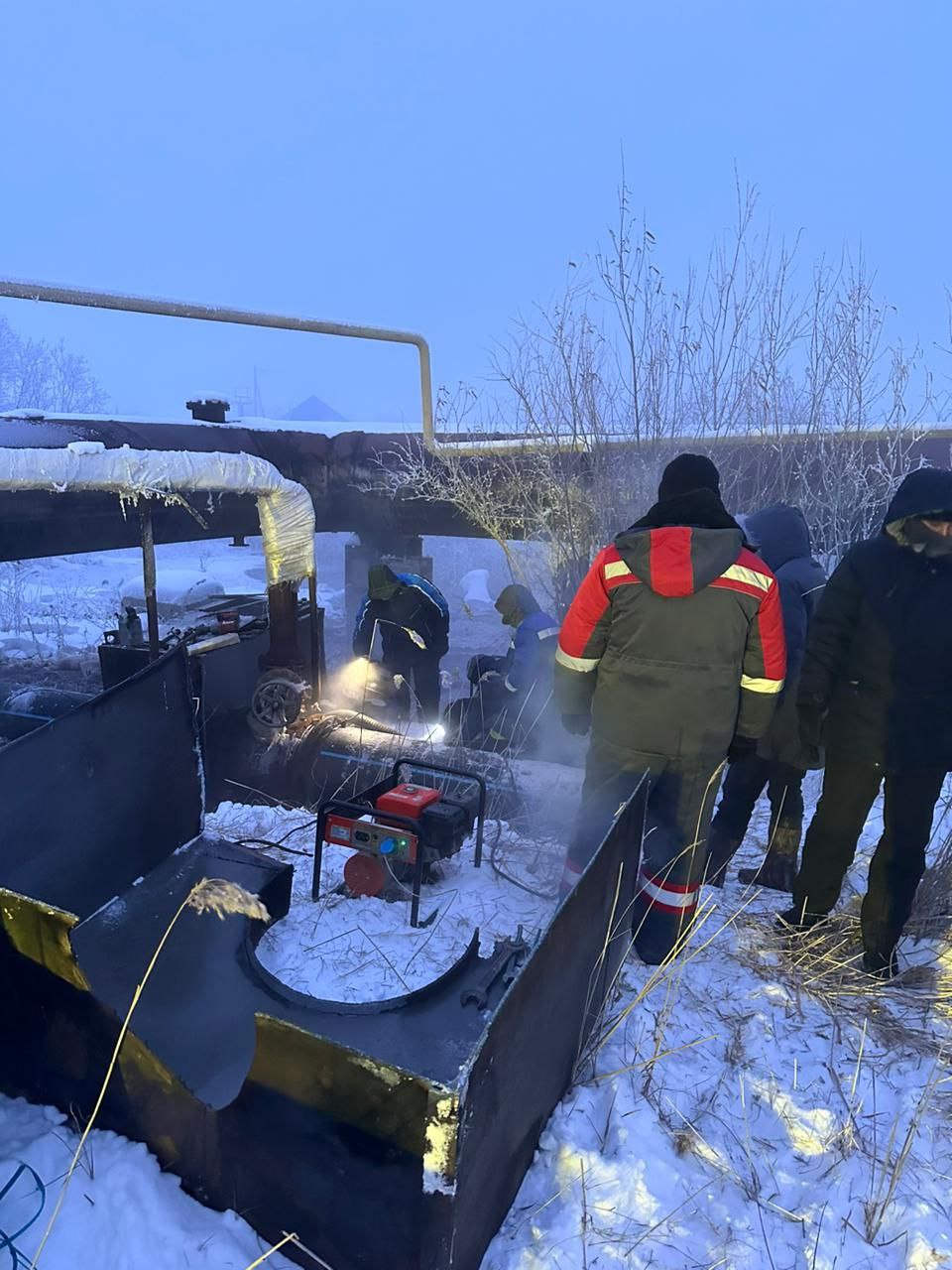 Часть Якутска осталась без холодной воды из-за аварии на трубопроводе