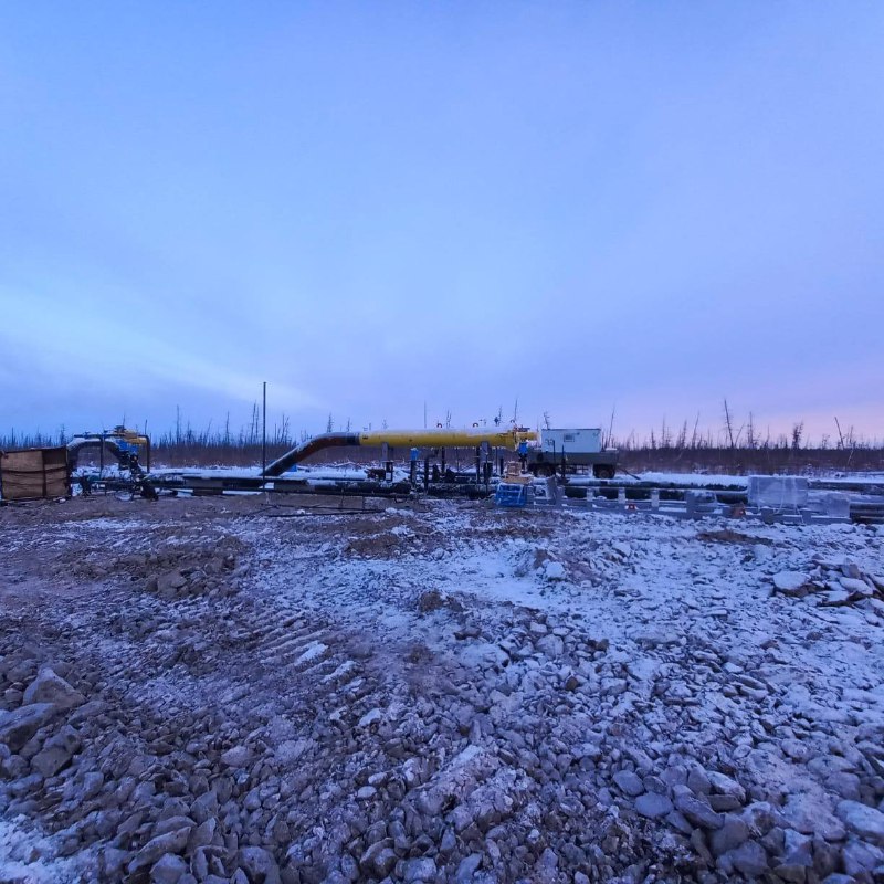 Алексей Колодезников рассказал о ходе строительства газопровода «Кысыл-Сыр – Мастах»