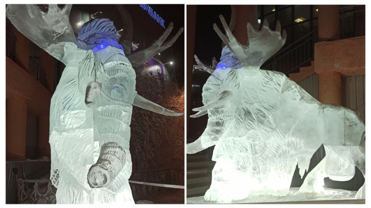 Жители Якутии о необычной скульптуре: пусть будут либо лосиные, либо коровьи рога