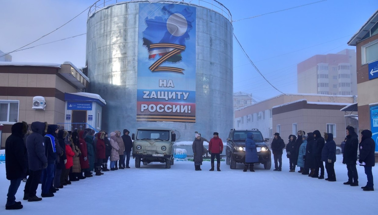 Водоканал передал автомобили УАЗ в Северо-Восточный фонд помощи и поддержки Донбасса