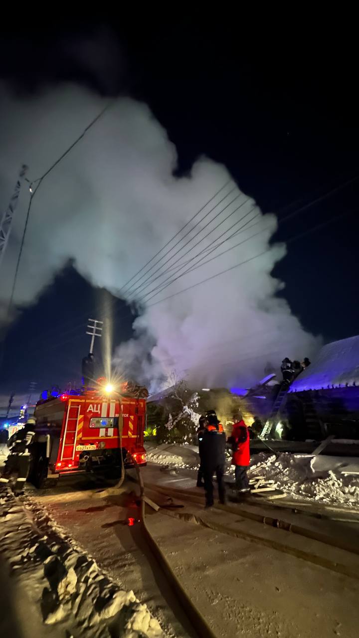 В Якутске при пожаре в жилом доме погиб мужчина