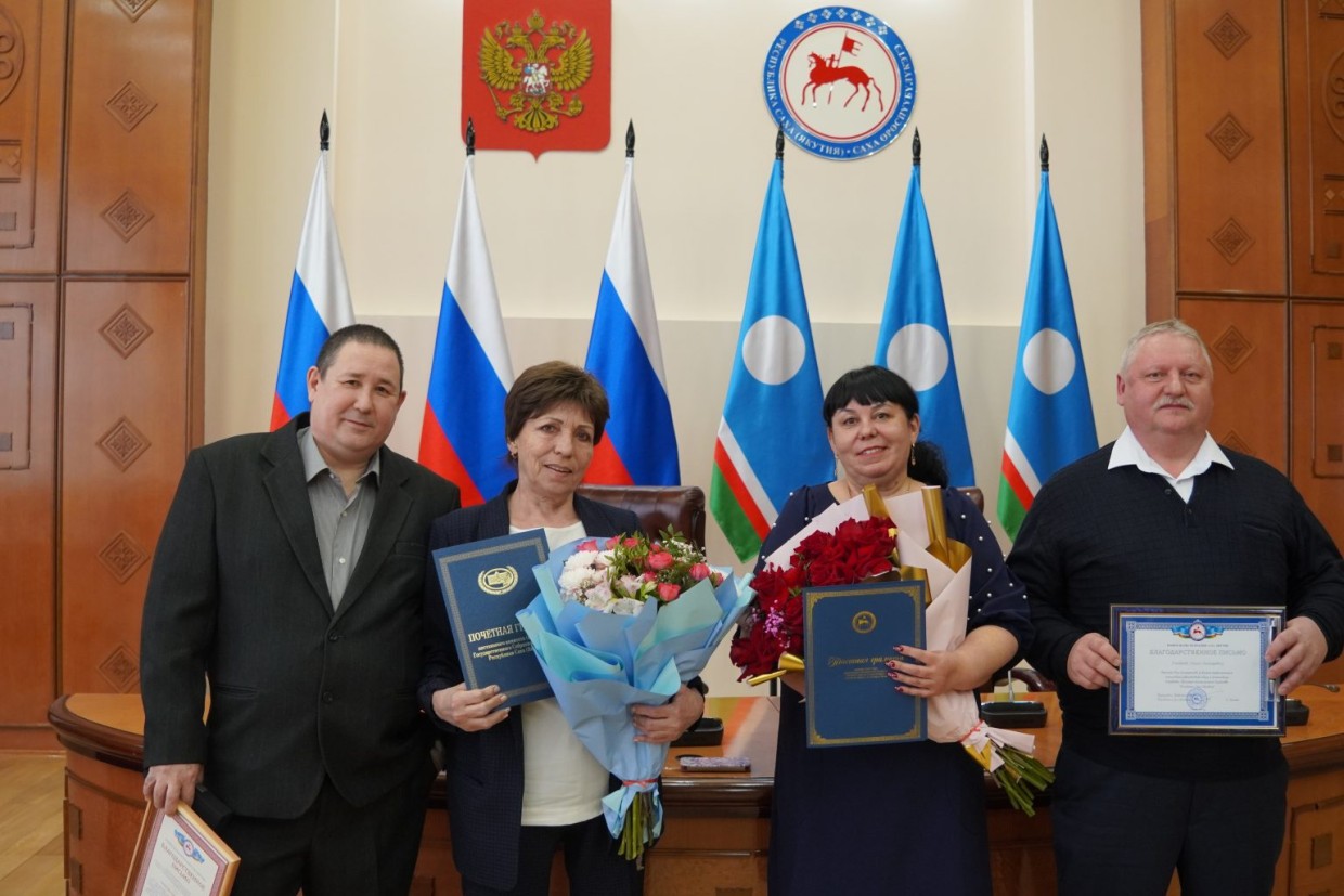 Водоканальцам вручили государственные награды