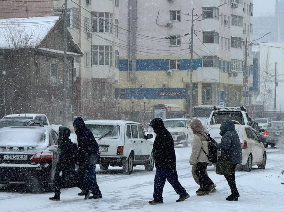 ЯУГМС: в Якутске в марте выпала двойная норма снега