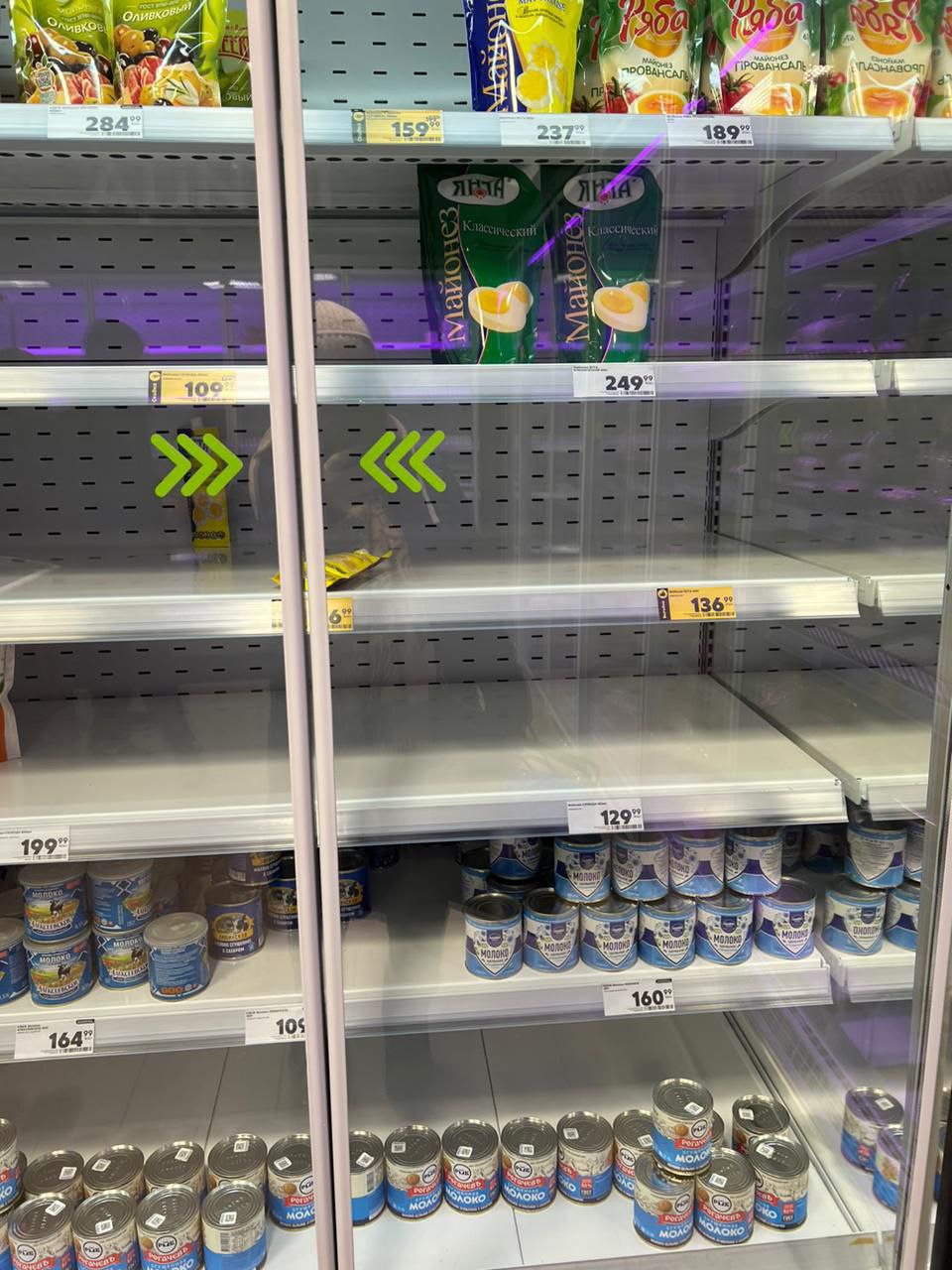 В «Пятерочке» прокомментировали пустые полки в магазинах в Якутске: «В ближайшее время ассортимент будет восстановлен»