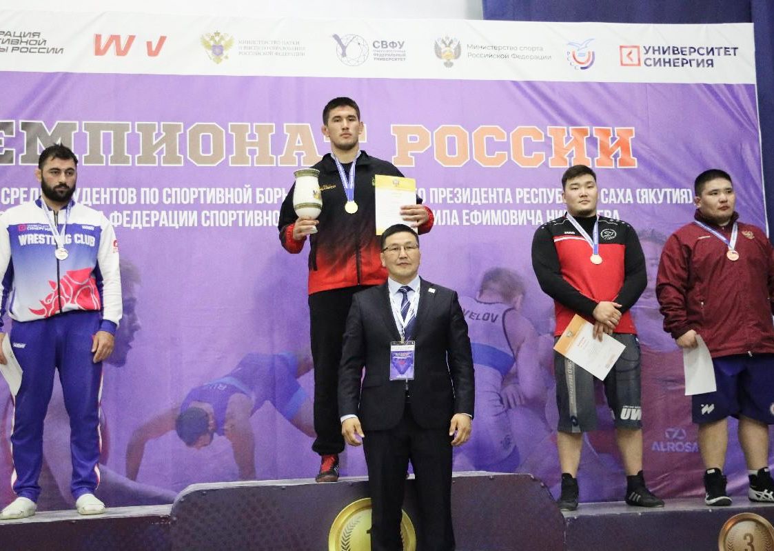 Фотофакт: Харысхан Баппагай из Владикавказа одержал победу на чемпионате России среди студентов