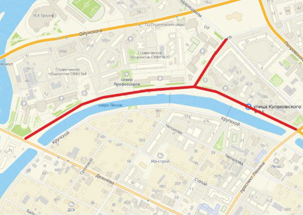1 июня в Якутске будут перекрыты ряд улиц во время проведения забега «Зеленый марафон»