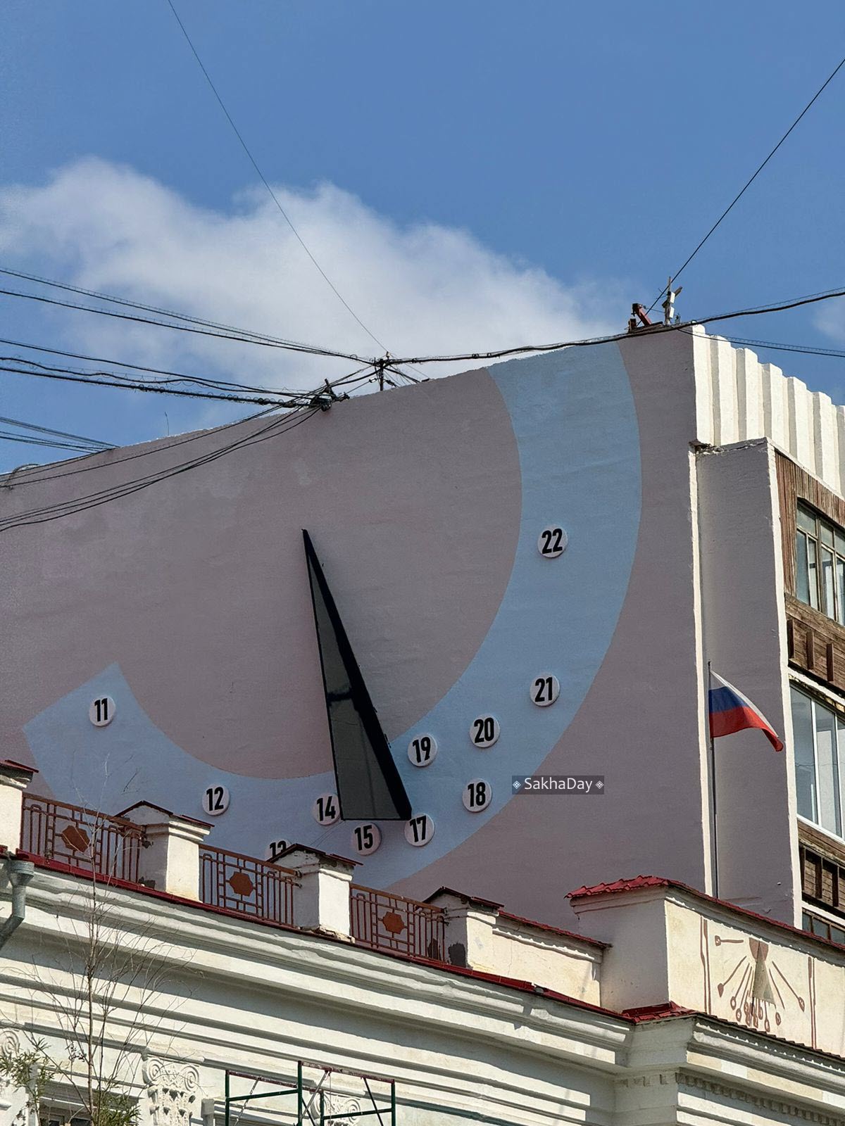 В Якутске отремонтировали солнечные часы