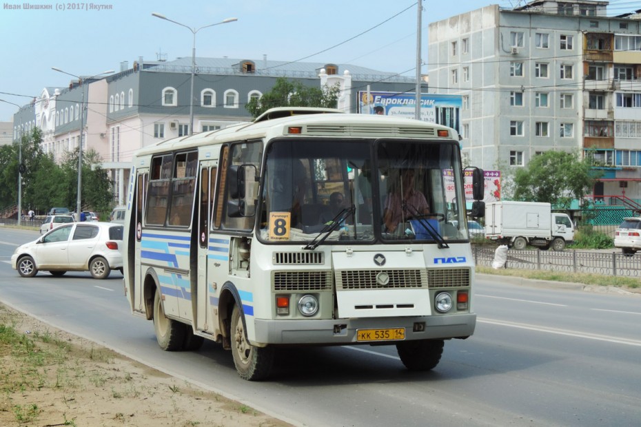 В Якутске автобусный маршрут № 8 возвращать не планируют
