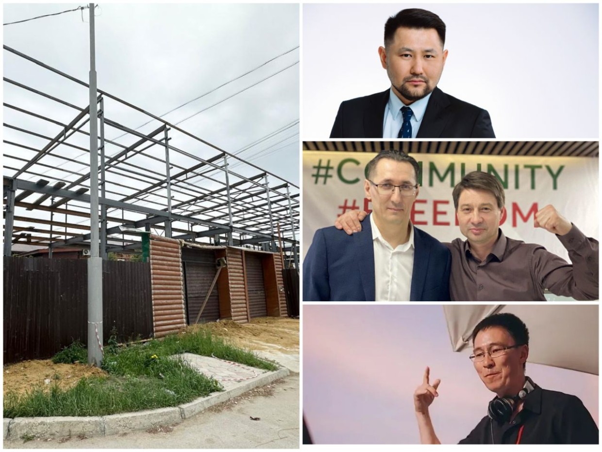 Видные мужчины Якутска суетятся вокруг стройки в Старом городе