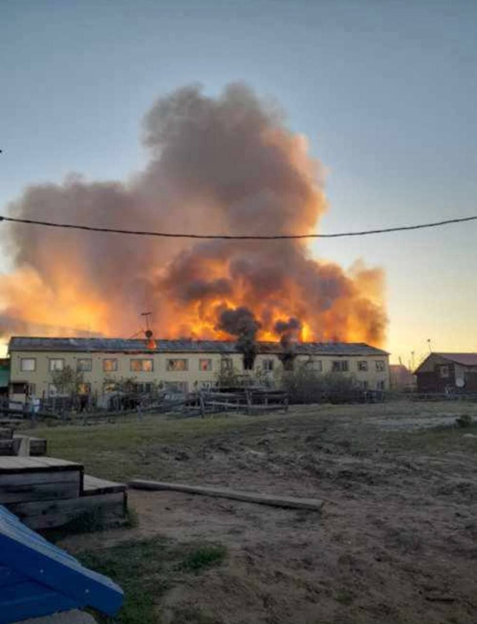 Минздрав о состоянии пострадавших в пожаре в Майе