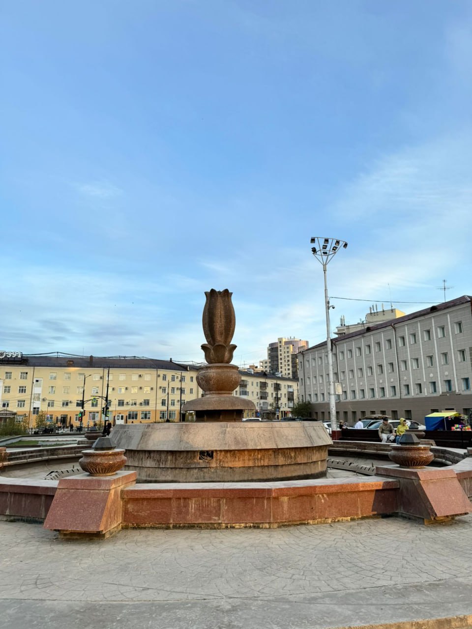 Фонтан на площади Орджоникидзе капитально отремонтируют
