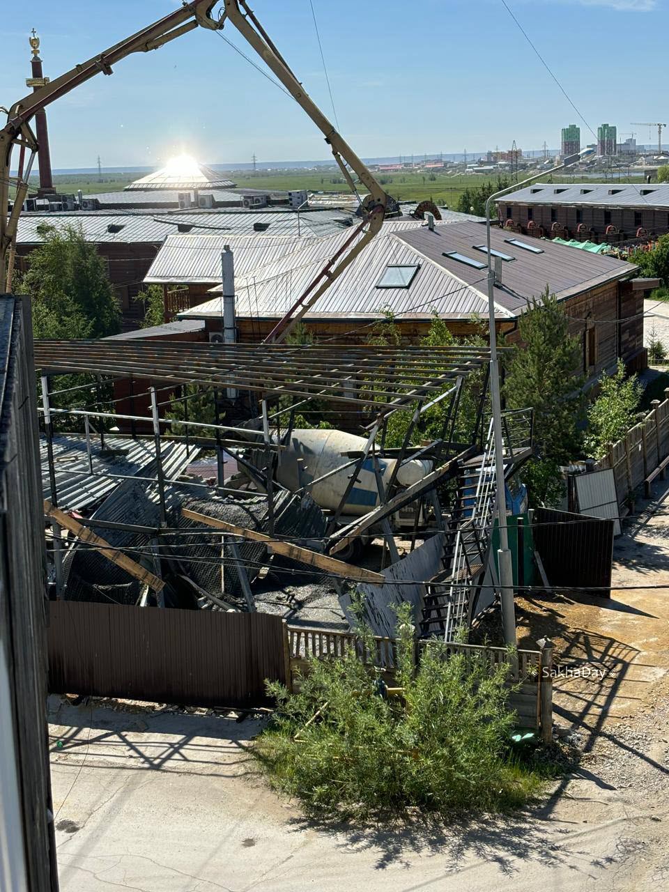 Владимир Федоров об обрушении стройки: "Мы демонтируем"