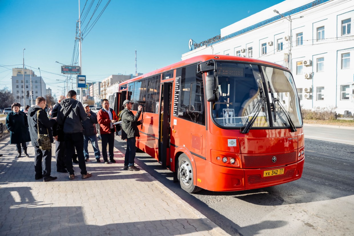 В Якутске два автобусных маршрута меняют схему движения