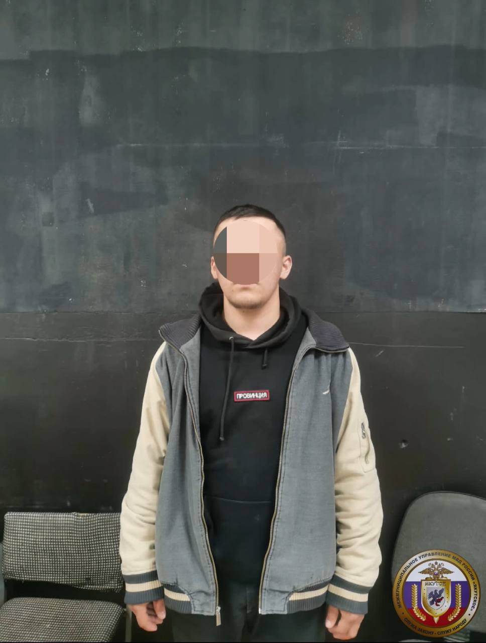 В Якутске сотрудники полиции задержали подозреваемого в грабеже