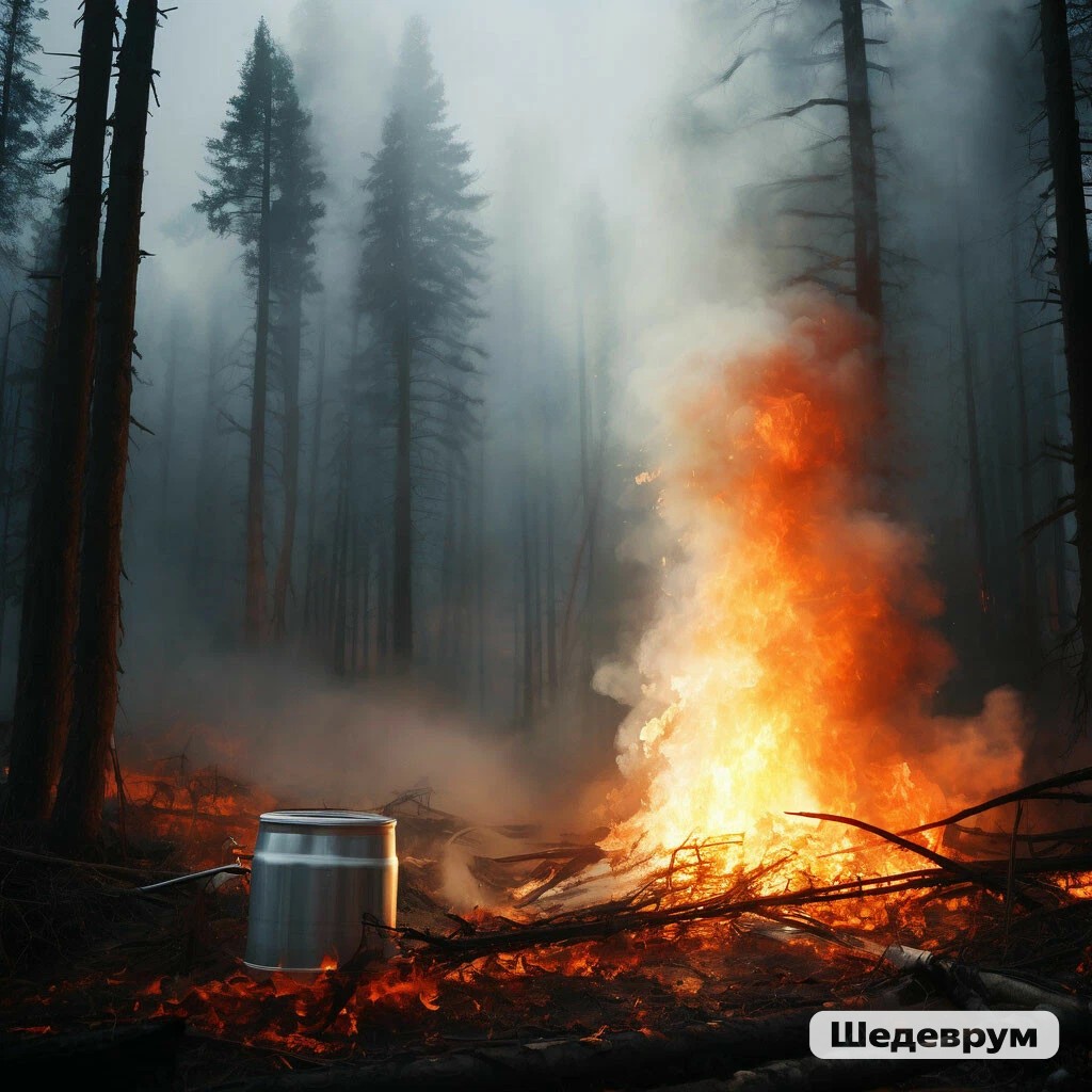 Якутяне предлагают бороться с огнем молоком и иконами