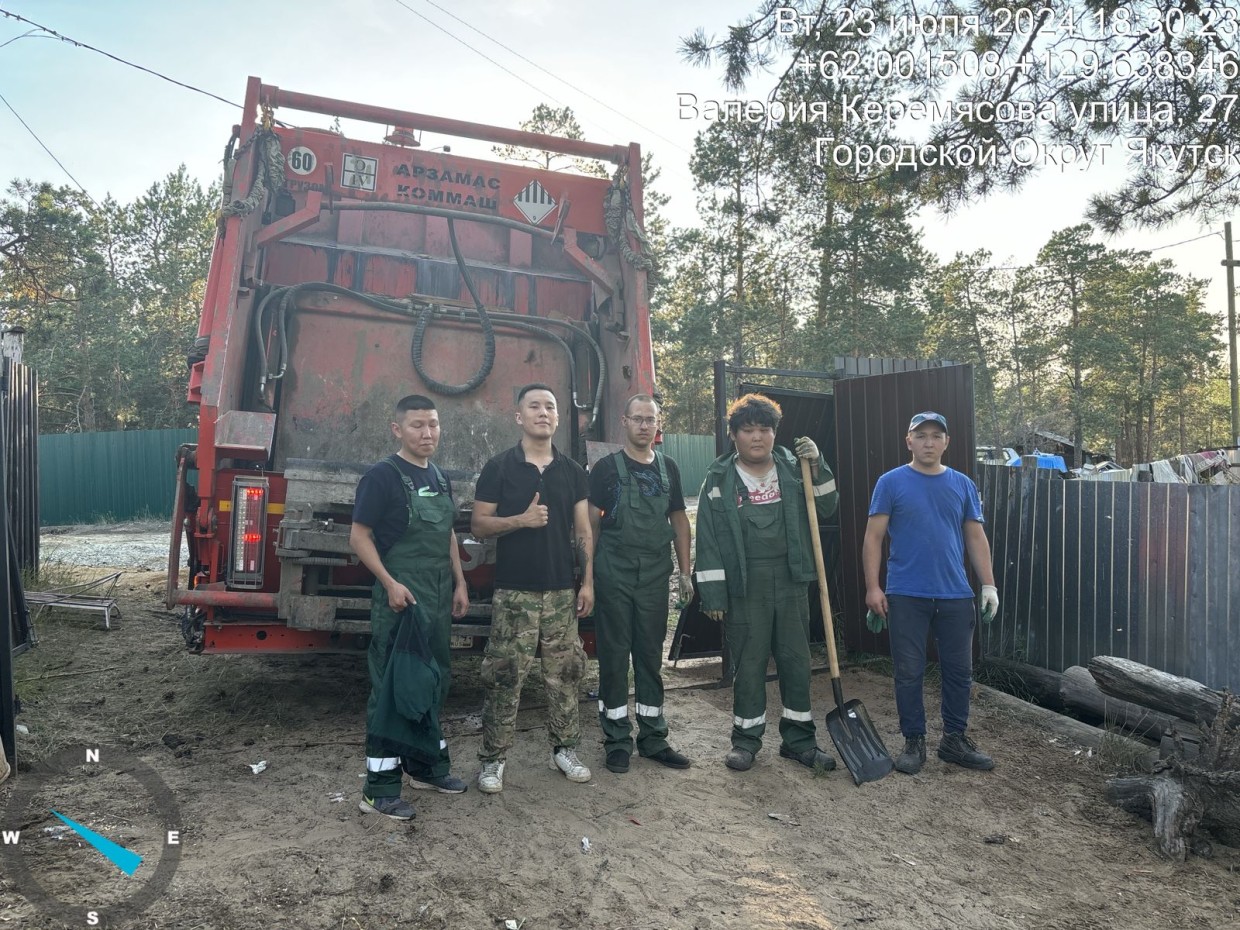 Сотрудники Якутскэкосети откликнулись на просьбу одинокой пенсионерки