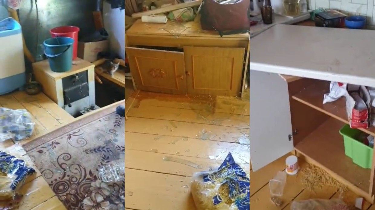 Медведь вломился в дом жительницы Кобяйского улуса. По счастливой случайности, в нем никого не было — кроме маленького котенка