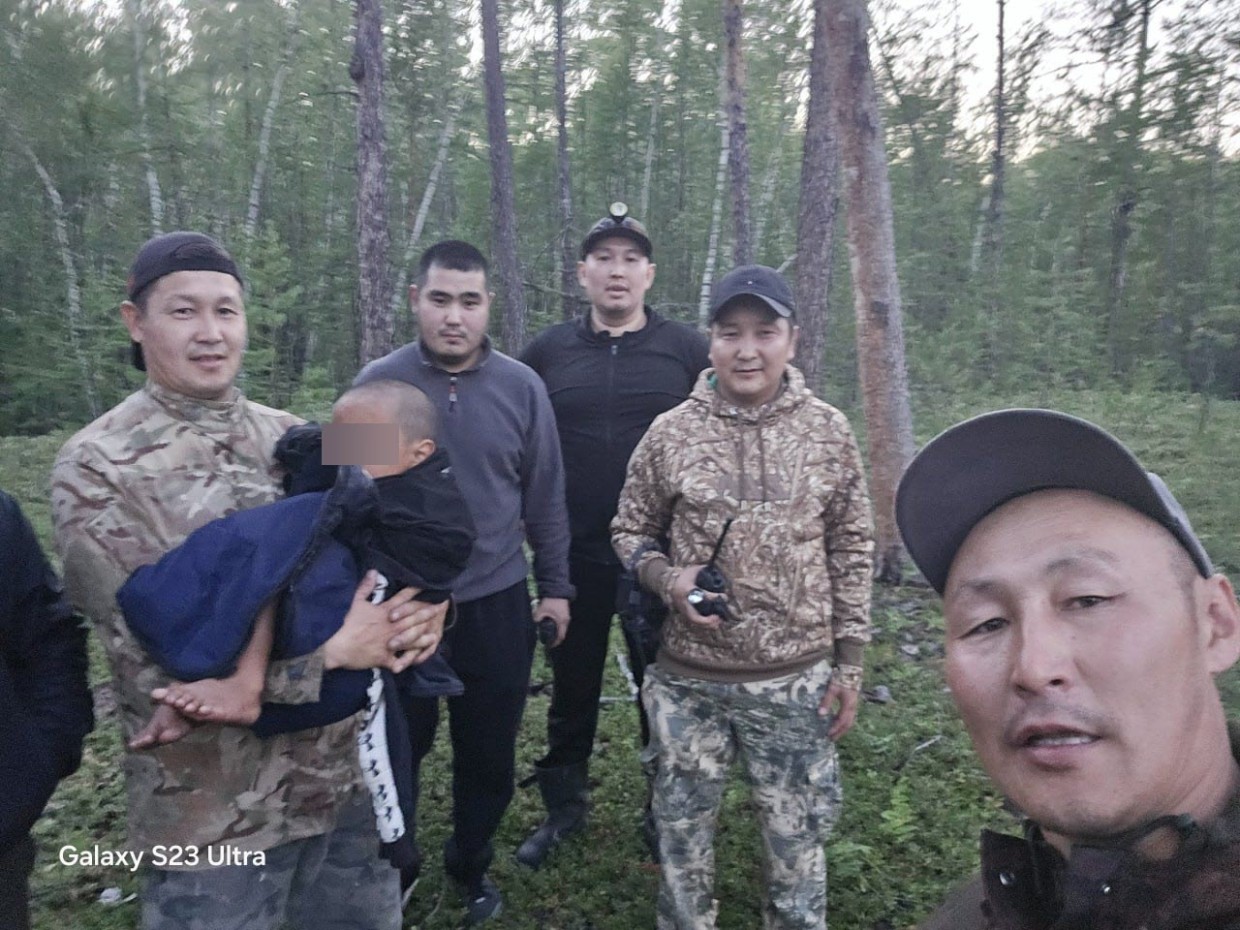 Мальчика, потерявшегося 23 июля в Мегино-Кангаласском районе, нашли в три часа ночи