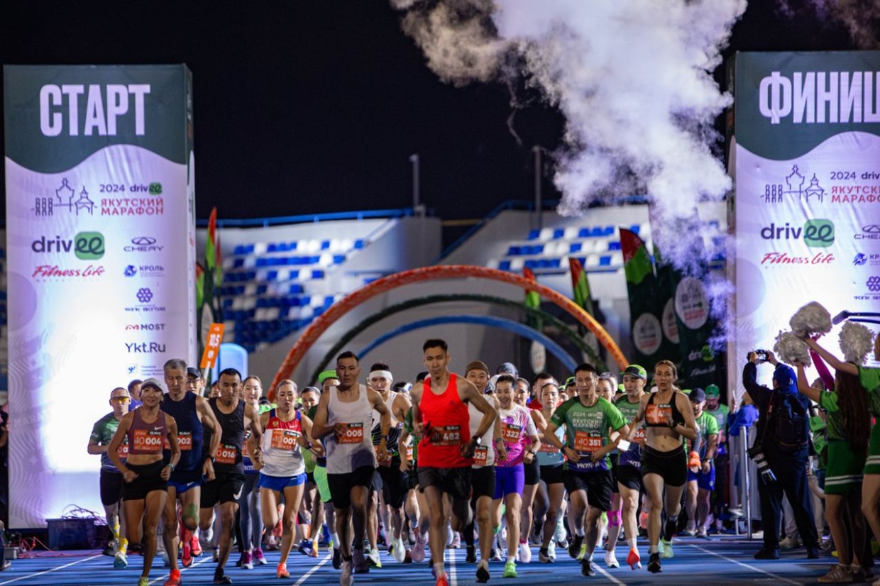 «Мы все чемпионы!» Как прошел «Drivee якутский марафон 2024»