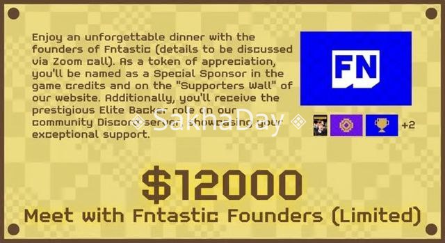 Якутские разработчики из студии  Fntastic предлагают совместный ужин за донат в $12 тыс.