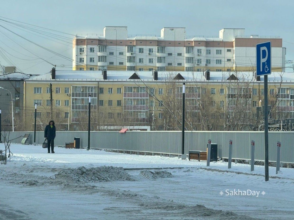 В Якутске температура воздуха опустилась до минус 30