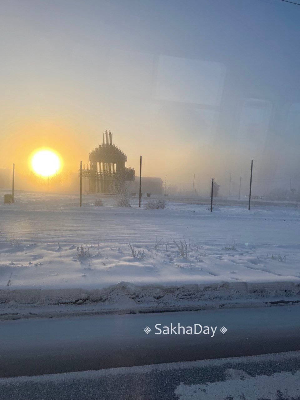 Подсветку башни Тыгына в районе авиапорта «коротнуло»