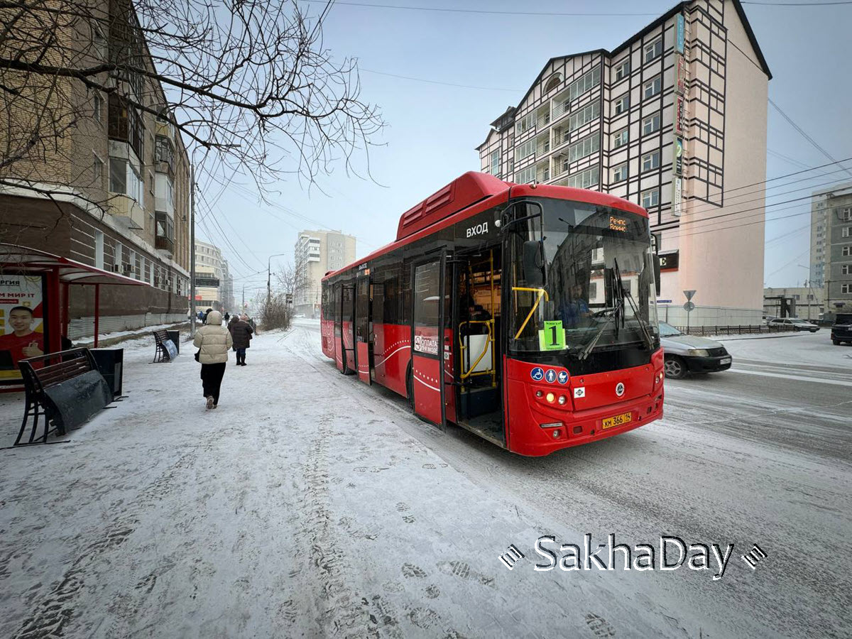 В Якутске в год услугами автобусов пользуются около 47 миллионов пассажиров